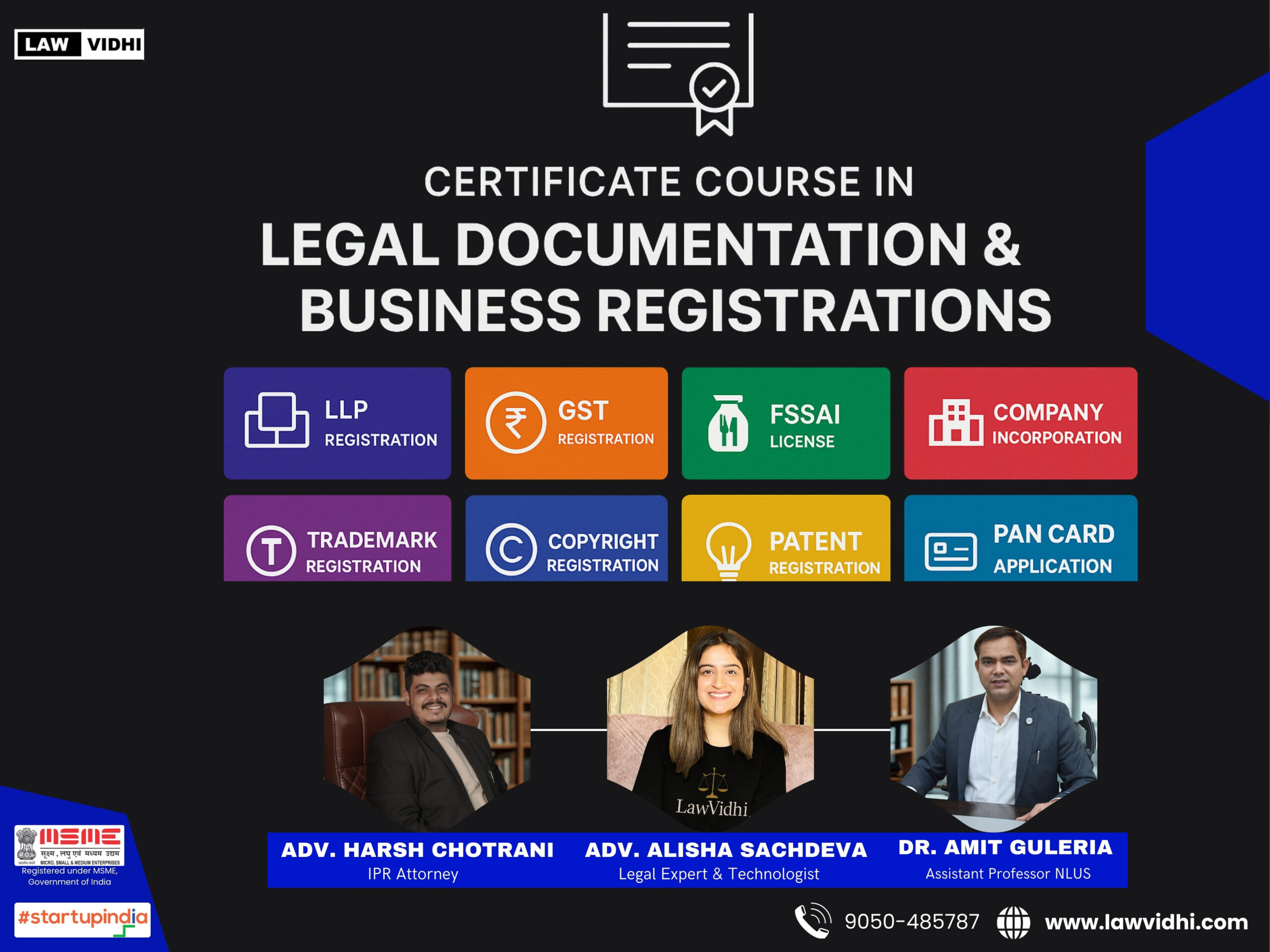 Certificate course on AI & Law